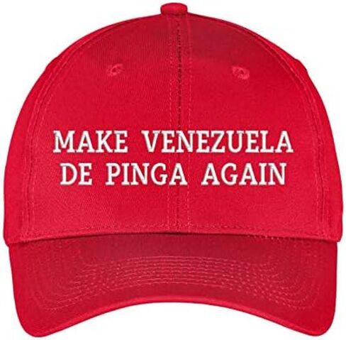 جعل فنزويلا دي بينغا مرة أخرى قبعة مطرزة قبعة بيسبول للأب Gorra فنزويلا قبعة مقاومة Vinotinto Libertad MAGA HAT in Kuwait