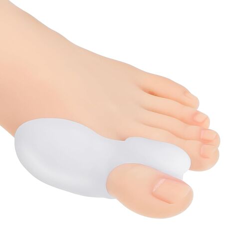 12 Pcs Bunion Pads for Bunion Relief, Bunion Pads 1/2 Inch Thick Bunions Pad with Gel Shield & Toe Separator, Pain Relief for Big Toe, Men & Women in Kuwait
