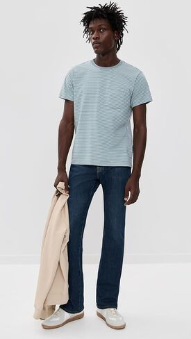 حذاء AG Adriano Goldschmied للرجال Clint Denim 360 Bootcut Denim 34" in Kuwait