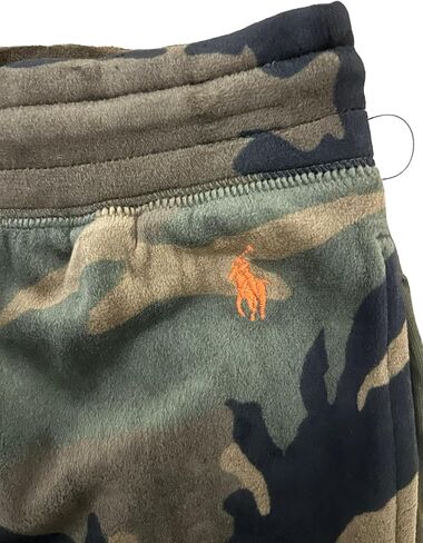 POLO RALPH LAUREN Mens Velour Slim Sleep Pants Surplus Camo Large in Saudi Arabia