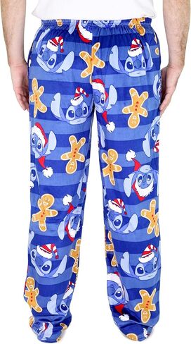 سراويل Disney Lilo and Stitch Pj للرجال، سراويل بيجامات من الصوف Lilo and Stitch، Holiday Disney Pjs للنساء والرجال، S-M-L-XL in Kuwait