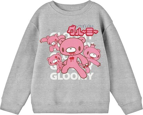 سويت شيرت رياضي للأولاد من Bioworld Gloomy Bear متعدد الأوضاع وياقة دائرية وأكمام طويلة in Kuwait