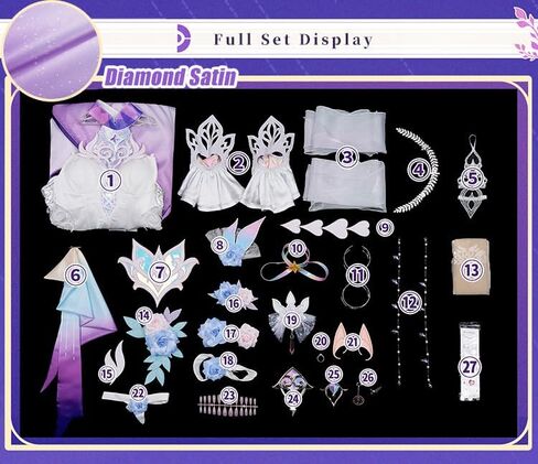 KIRA KIRA Cyrene Cosplay Costume Doki-R Game Honkai: Star Rail New Cyrene Cosplay Halloween Costume in Saudi Arabia