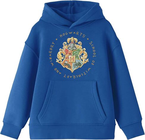 سويت شيرت أسود للأولاد من Bioworld Harry Potter Hogwarts School Crest in Saudi Arabia