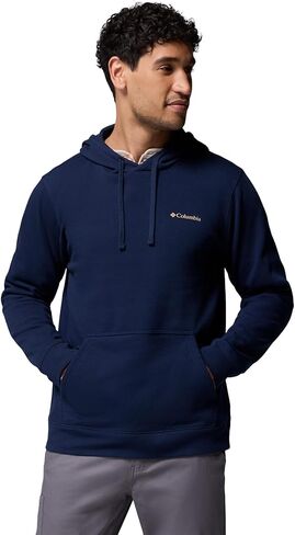 Columbia Mens Trek Graphic Hoodie, Collegiate Navy/Meadowland, Large in Saudi Arabia