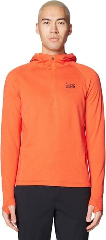 Mountain Hardwear mens Crater Lake Heavyweight Half Zip Hoody in Saudi Arabia
