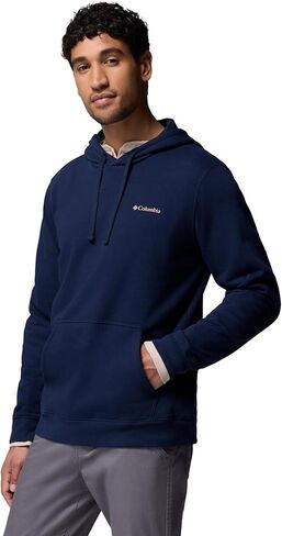 Columbia Mens Trek Graphic Hoodie, Collegiate Navy/Meadowland, X-Large in Saudi Arabia