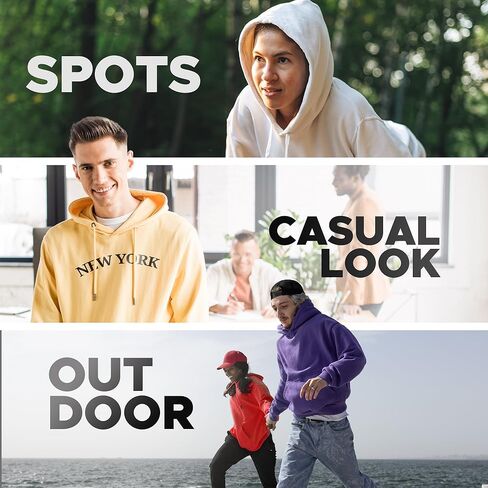 Unisex Pullover Hoodie – Soft Cotton Blend Fleece Sweatshirt for Men & Women, Warm Cozy Hoodie for Everyday Casual Wear in Saudi Arabia