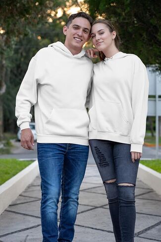 Unisex Pullover Hoodie – Soft Cotton Blend Fleece Sweatshirt for Men & Women, Warm Cozy Hoodie for Everyday Casual Wear in Saudi Arabia