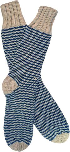 Gamboa Alpaca Striped Socks for Men and Women Wool Winter Warm Unisex Sock in Saudi Arabia