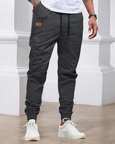 سراويل البضائع الرجالية تشينو جوجرز حك تمتد عادية المشي لمسافات طويلة في الهواء الطلق Sweatpants السراويل in Saudi Arabia