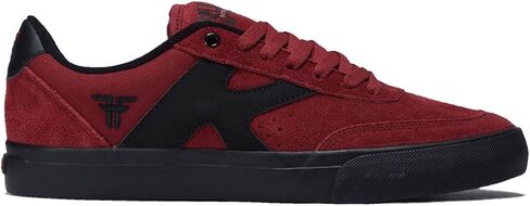 حذاء تزلج Oxblood/Black Knockout - تصميم Vulc من Fallen Footwear in Saudi Arabia