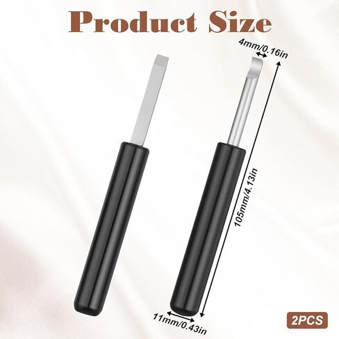 Watch Back Remover Tool, 2 Pcs Watch Case Opener Watchs Battery Replacement Tool Kit Professional Watchs Repair Kit for Accessories Replacement in Saudi Arabia