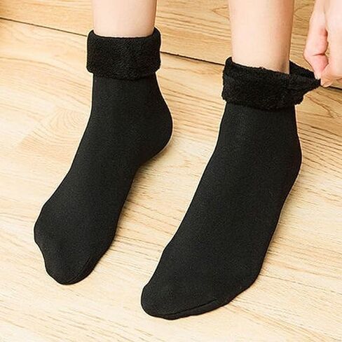 Womens Thicken Velvet Wool Sock, Home Comfortable Floor Stockings, Winter Snow Boots Socks for Women in Saudi Arabia