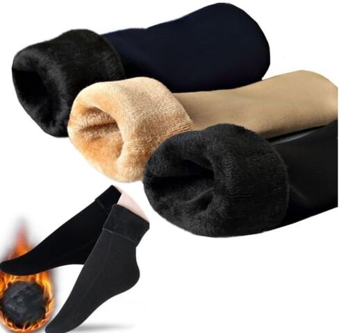 Womens Thicken Velvet Wool Sock, Home Comfortable Floor Stockings, Winter Snow Boots Socks for Women in Saudi Arabia