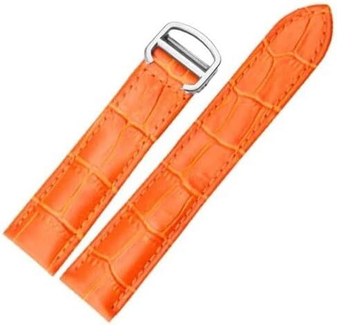 Leather Watch Strap For Cartier Tank Solo Fashion Bracelet in Saudi Arabia