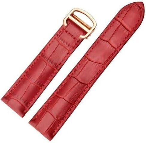 Leather Watch Strap For Cartier Tank Solo Fashion Bracelet in Saudi Arabia