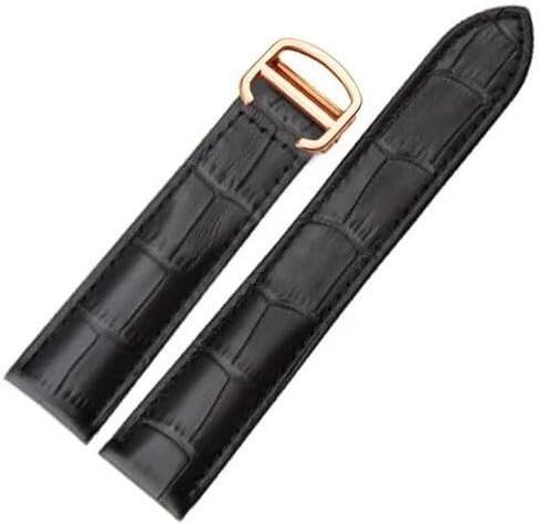 Leather Watch Strap For Cartier Tank Solo Fashion Bracelet in Saudi Arabia