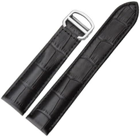 Leather Watch Strap For Cartier Tank Solo Fashion Bracelet in Saudi Arabia