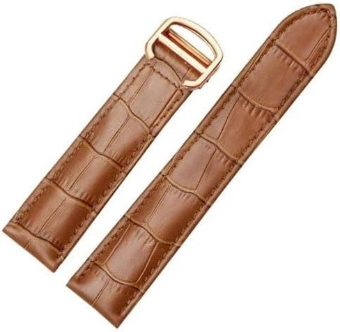 Leather Watch Strap For Cartier Tank Solo Fashion Bracelet in Saudi Arabia