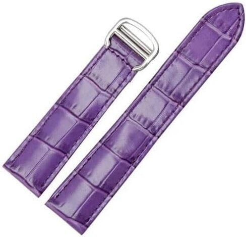 Leather Watch Strap For Cartier Tank Solo Fashion Bracelet in Saudi Arabia
