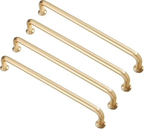 Drawer Pulls, 4PCS Solid Hardware Zinc Alloy Handles Cabinet Pulls Dresser Handle(Black,Single Hole) in Saudi Arabia
