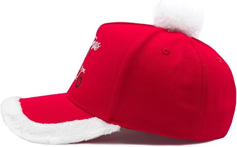 Christmas Santa Baseball Hat, Adjustable Embroidered Santa Baseball Cap Xmas Gifts for Men Women in Saudi Arabia