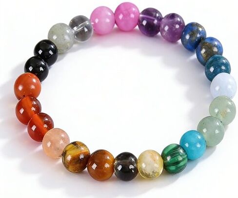 Beaded Chakra Bracelet for Women Healing Stones Yoga Balance Energy Essential Oil Jewelry for Anxiety Relief country concert trendy fashion jewelry fall fashion Boho Fashion in Saudi Arabia