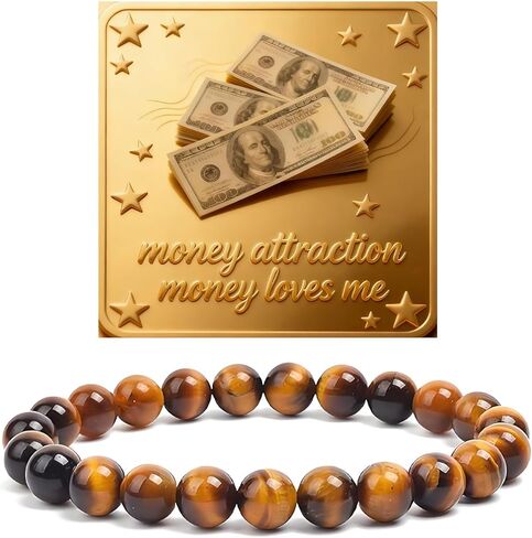 Long tiantian Crystal Money Attraction Bracelets Wealth for Women Green Jade Lucky Bracelet Beaded Tiger Eye Birthday Valentines Day Gifts in Kuwait