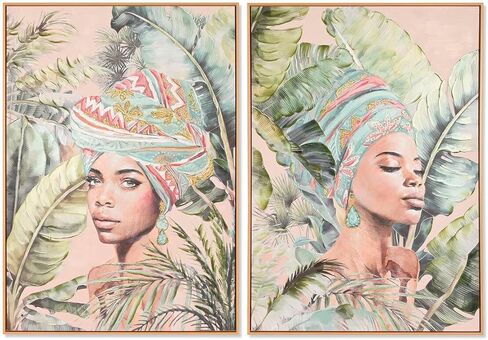 African Colonial Picture 70 x 3.5 x 100 cm (2 Units) in Saudi Arabia