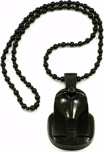 GWOOD Horus Bird Homica Pendant Egyptian Style 36 Inch Beaded Necklace in Saudi Arabia