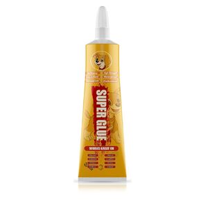 60g Leather Repair Glue, Fabric Glue Permanent Clear Washable for bonding Between Leather and Leather, Leather and substrates of Different Materials, Suitable for All Kinds of Leather/PU Leather