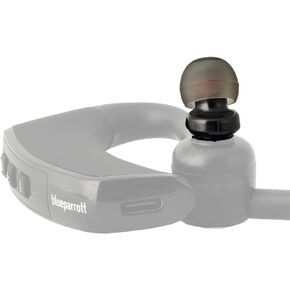 CHOCKALOTTA in-Ear Tip Adapter Compatible with Blue Parrot M300-XT/Jabra Perform 45 / Jabra Talk 65 Headsets (Includes 3-Pcs S/M/L Silicone Ear Tips)