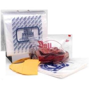 Deli Bags 1000 Count Saddle Bag Press to Seal LDPE 10"x8" Plastic in Saudi Arabia