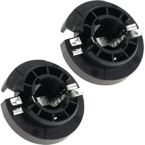 The Lord of the Tools 2Pcs Indicator Bulb Holder Replacement 63212756177 Compatible with Mini R56 R57 R58 R59 R61 Rear Tail Lamp Light Bulb Black