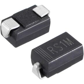 uxcell Surface Mounted Devices Schottky Rectifier Diode 1A 1000V Electronic Silicon Diodes 50pcs for RS1M