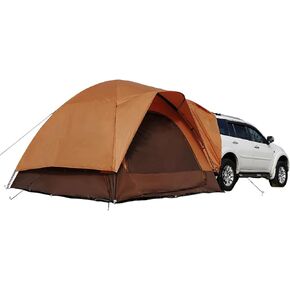 Coobing 5-Person SUV Tent Attachment for Camping Waterproof PU3000mm Double Layer Car Camping Tent with Rainfly and Carry Bag, Fits CUV's, SUV's, and Minivans, 10ft*10ft*6.9ft