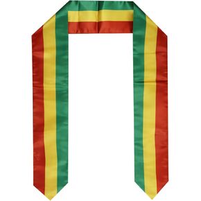 Pasksamtu Mali Flag التخرج سرق وشاح للدراسة على متن الطلاب الدوليين في الخارج الكبار للجنسين - رائع التخرج شال وشاح سرق يلتف وشاح in Kuwait