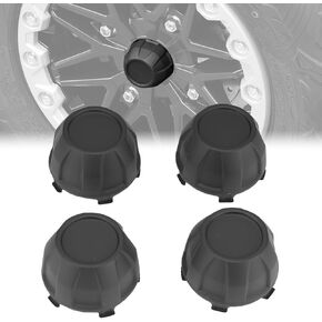 A & UTV PRO Wheel Hub Caps for Kawasaki Teryx KRX 1000 2020 2021 2022 2023, UTV Tire Wheel Hub Dust Rim Center Cap Covers Accessories, Replace OEM # 11065-1341, Black, 4PCS