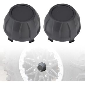 A & UTV PRO Wheel Hub Caps for Kawasaki Teryx KRX 1000 2020 2021 2022 2023, UTV Tire Wheel Hub Dust Rim Center Cap Covers Accessories, Replace OEM # 11065-1341, Black, 4PCS