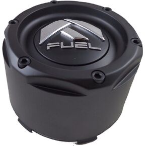 Fuel Matte Black Custom Wheel Center Cap ONE (1) 1003-49MB
