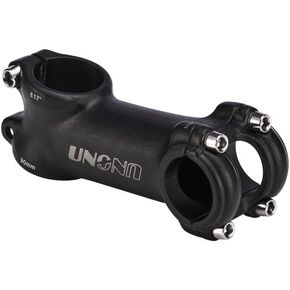 FOMTOR Bike Stem 17 Degree 25.4mm 70mm/90mm/110mm MTB Bicycle Handlebar Stem 6061 Aluminum Alloy Stem Riser Lightweight for Most Mountain Road Bike, Fixed Gear Bicycle, BMX, MTB Cycling