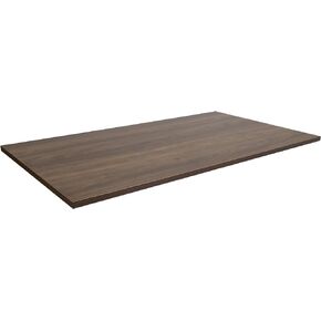 Mount-It! Tabletop for Sit Stand Desktop (55" Wide, 29" Deep, 1" Thick), Standing Desk Top Only - Wood Table Top Slab in Maple Light Wooden Block Top, Rectangular for Adjustable Computer Desk