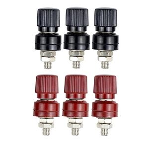 bnafes 6Pcs Terminal Binding Post M8 Threaded Diameter Binding Post JR2069