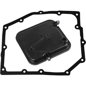 YzusGomumu Automatic Transmission Filter Oil Pan Gasket Kit Compatible with 2003-2013 Chrysler 300 Dodge Challenger Charger Dakota Durango Magnum Nitro Jeep Liberty Wrangler Mitsubishi Replaces 58013