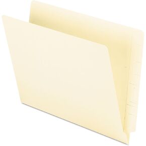 مجلدات Pendaflex End Tab، علامة تبويب كاملة، حجم Letter، مانيلا، 100 لكل صندوق (H110D)