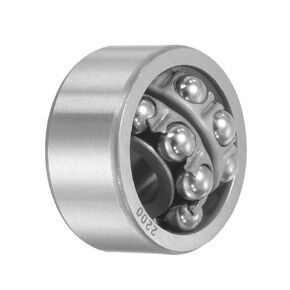 uxcell 2205 Self-Aligning Ball Bearings 25mm Bore 52mm OD 18mm Thickness Double Row Open Type Chrome Steel