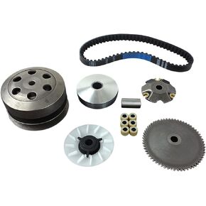 50cc Moped Clutch Kit | 139QMB GY6 Engine | 49cc Scooter Variator | 50cc Scooter Clutch 669 18 30 Belt Drive TaoTao Kazuma Roketa SUNL