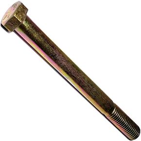 Hard-to-Find Fastener 014973381585 Grade 8 Hex Cap Screws 5#, 3/4-10 x 8, Piece-4 , yellow