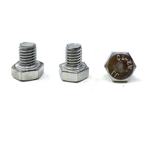 M8 Hex Bolt, M8-1.25 x 10mm Hex Head Screw Bolts, 304 Stainless Steel, Fully Threaded, Plain Finish, Hex Tap Bolts 20Pcs(M8x10mm) in Kuwait